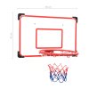 5dílná sada nástěnného basketbalového koše s deskou 80353