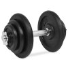 18dílný set jednoručních činek 40 kg litina 91411