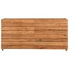 Vyvýšený záhon 150x40x72 cm recyklované teakové dřevo a ocel 47429