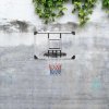 Basketbalový koš s průhlednou deskou 90x60x2,5 cm polykarbonát 93669