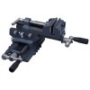 Ručně ovládaný strojní svěrák pod vrtačku křížový 70 mm 145383