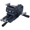 Ručně ovládaný strojní svěrák pod vrtačku křížový 70 mm 145383