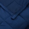 Zátěžová deka modrá 155 x 220 cm 11 kg textil 350795