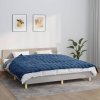 Zátěžová deka modrá 155 x 220 cm 11 kg textil 350795