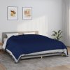 Zátěžová deka modrá 220 x 260 cm 11 kg textil 350748