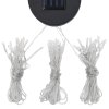 Altán se světelnými LED řetězy 3 x 3 m krémový 3070320