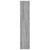 Botník šedý sonoma 80 x 35,5 x 180 cm kompozitní dřevo 815277