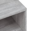 Noční stolky 2 ks šedé sonoma 40 x 30 x 30 cm kompozitní dřevo 815240