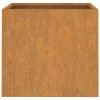 Truhlíky 2 ks 32 x 30 x 29 cm cortenová ocel 821548