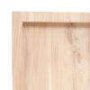 Stolní deska 60x60x(2-6) cm neošetřený masivní dubové dřevo 3156289