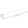 Stolní deska světle hnědá 200x50x(2-6)cm ošetřený masivní dub 3156398
