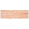 Stolní deska světle hnědá 160x50x(2-4)cm ošetřený masivní dub 3156385