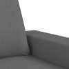 3dílná sedací souprava tmavě šedá textil 3201867