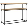 Konzolový stolek dub sonoma 100 x 35,5 x 75 cm kompozitní dřevo 834066