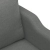 3místná pohovka tmavě šedá 180 cm textil 359368