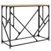 Konzolový stolek dub sonoma 100 x 40 x 80 cm kompozitní dřevo 834116