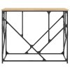 Konzolový stolek dub sonoma 100 x 40 x 80 cm kompozitní dřevo 834116
