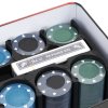 Sada žetonů na poker 200 ks 4 g 80418