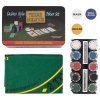 Sada žetonů na poker 200 ks 4 g 80418