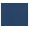 Zátěžová deka modrá 220 x 260 cm 11 kg textil 350802