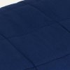 Zátěžová deka modrá 220 x 235 cm 15 kg textil 350747
