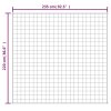 Zátěžová deka modrá 220 x 235 cm 15 kg textil 350747