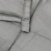 Zátěžová deka šedá 220 x 260 cm 11 kg textil 350730