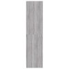 Šatní skříň šedá sonoma 100 x 50 x 200 cm kompozitní dřevo 826615
