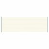 Zatahovací boční markýza 200x600 cm krémová 317971