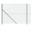 Drátěné pletivo s přírubami zelené 1,6 x 10 m 153940