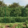 Drátěný plot s přírubami zelený 2,2 x 10 m 154167