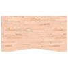 Deska psacího stolu 110 x (55–60) x 4 cm masivní bukové dřevo 356047