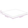 Stolní deska 90 x 90 x 4 cm bambus 352709
