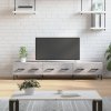 TV skříňka betonově šedá 150 x 36 x 30 cm kompozitní dřevo 829160