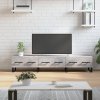 TV skříňka betonově šedá 150 x 36 x 30 cm kompozitní dřevo 829176