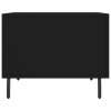 Konferenční stolky 2 ks černé 50 x 50 x 40 cm kompozitní dřevo 829431