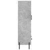 Skříň highboard betonově šedá 69,5x31x115 cm kompozitní dřevo 830336
