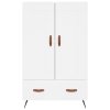 Skříň highboard bílá 69,5 x 31 x 115 cm kompozitní dřevo 830292