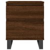 Noční stolky 2 ks hnědý dub 40 x 35 x 50 cm kompozitní dřevo 830699