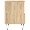 Noční stolky 2 ks dub sonoma 40 x 35 x 50 cm kompozitní dřevo 830627