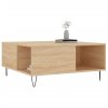 Konferenční stolek dub sonoma 80x80x36,5 cm kompozitní dřevo 830783