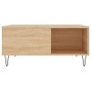 Konferenční stolek dub sonoma 80x80x36,5 cm kompozitní dřevo 830783