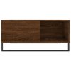 Konferenční stolek hnědý dub 80 x 80 x 36,5 cm kompozitní dřevo 830795