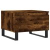Konferenční stolky 2 ks kouřový dub 50x46x35cm kompozitní dřevo 830887