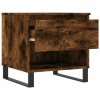 Konferenční stolky 2 ks kouřový dub 50x46x50cm kompozitní dřevo 830935