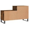 Botník kouřový dub 102x36x60 cm kompozitní dřevo 831401