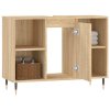 Koupelnová skříňka dub sonoma 80 x 33 x 60 cm kompozitní dřevo 831623