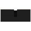 Koupelnová skříňka černá 80 x 33 x 60 cm kompozitní dřevo 831621