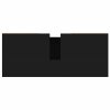 Koupelnová skříňka černá 80 x 33 x 60 cm kompozitní dřevo 831661