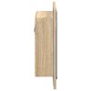 LED koupelnová skříňka se zrcadlem dub sonoma 40x12x45 cm akryl 804951